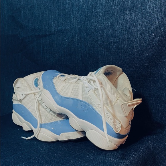 Men’s Jordans six rings baby blue sneakers - Picture 2 of 10